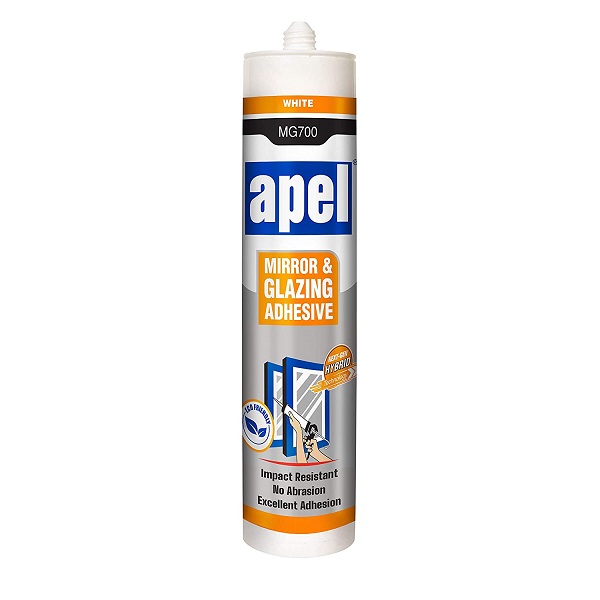 APEL MG700 Mirror Adhesive 100% Silicone Fast Curing Construction Adhesive  - Apel USA